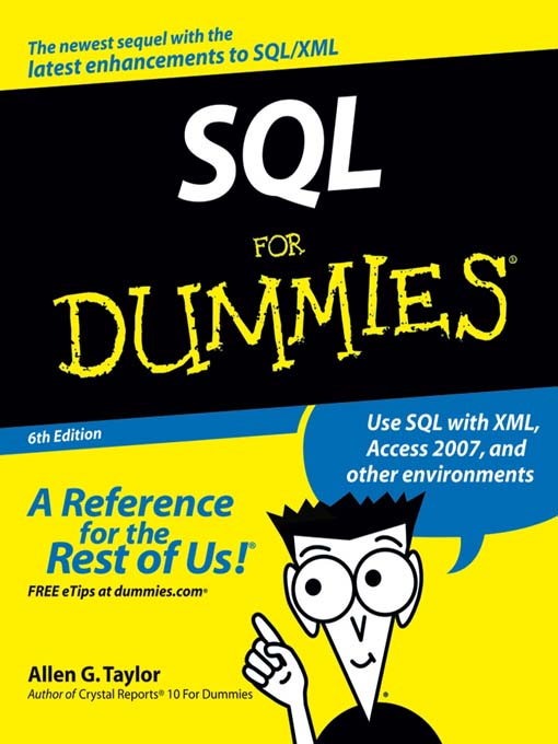 Title details for SQL For Dummies by Allen G. Taylor - Available
